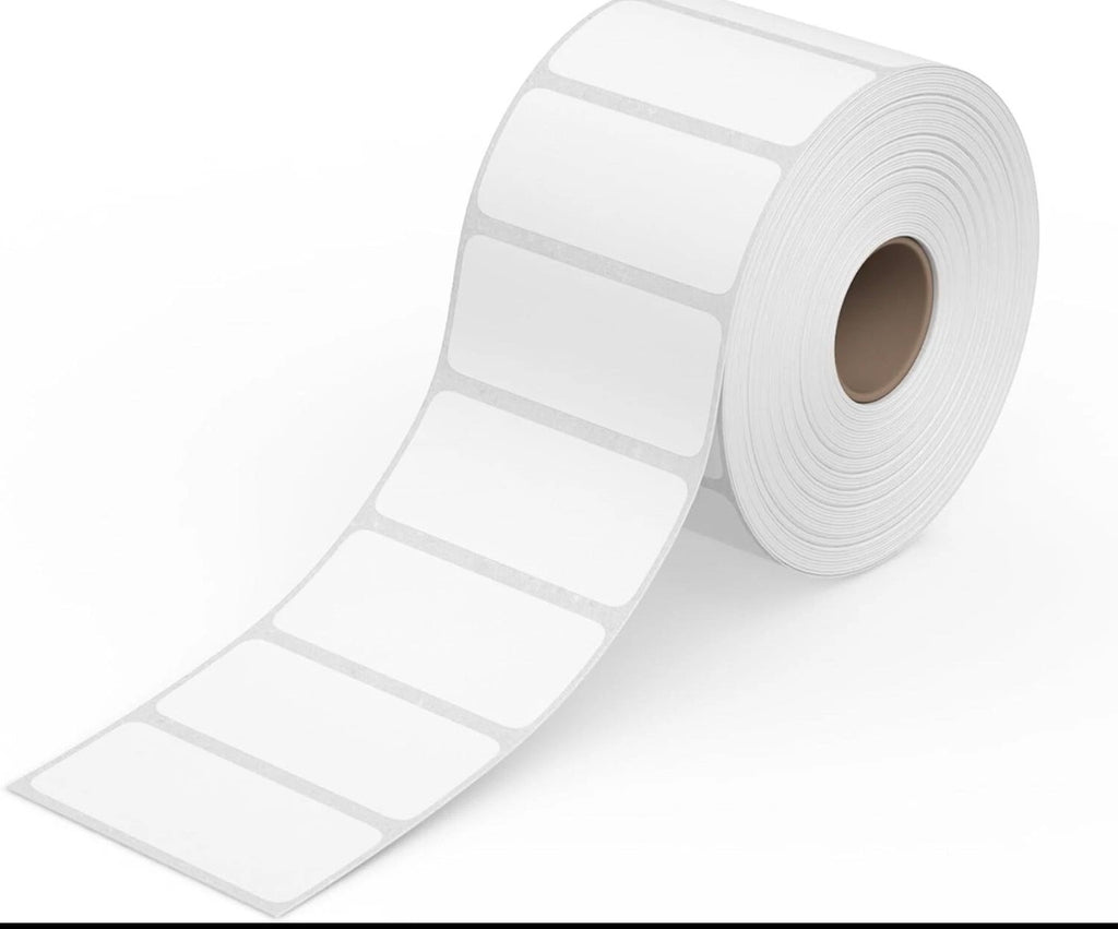 2x1 direct thermal adhesive labels roll